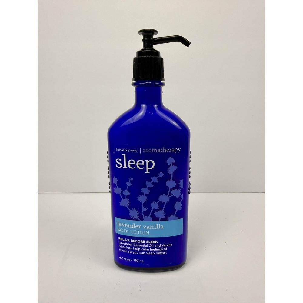 Bath & Body Works Aromatherapy SLEEP LAVENDER CHAMOMILE Body Lotion 6.5 oz RARE